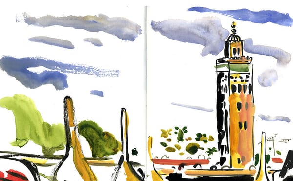 Morocco With a Baby and a Sketchbook