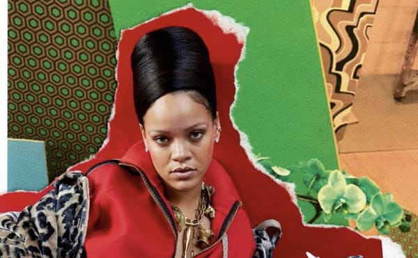 In Rihanna Photoshoot for Vogue Paris, Juergen Teller Cribs Imagery from Mickalene Thomas