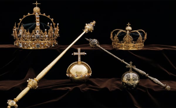 Art Movements: Swedish Royal Burial Crowns Stolen, Missing Art from British Parliament