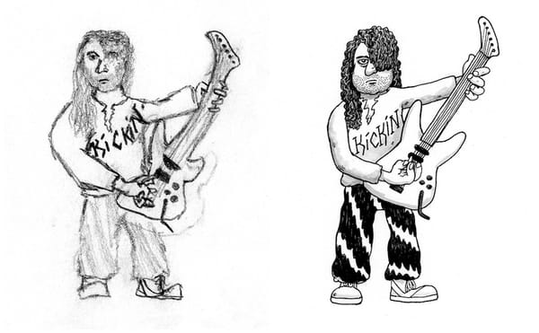 An Illustrator Revisits His Fifth-Grade Sketchbook