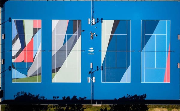 USTA Hopes to Re-Energize Tennis with Artist-Designed Courts in Inner Cities