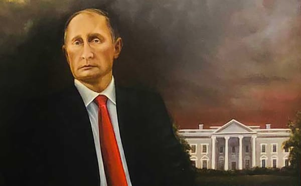 Artist Allegedly Hung a Putin Portrait in Trump DC Hotel Suite — and It Stayed Up for a Month