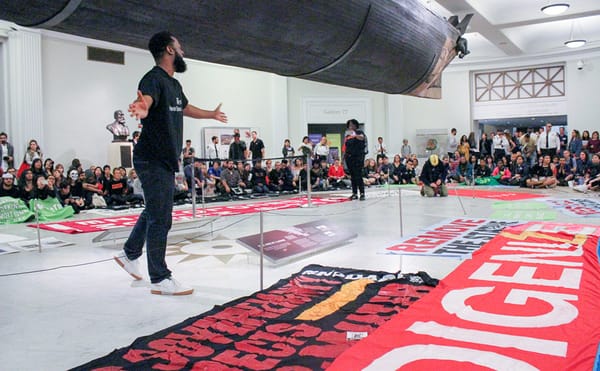 Around 1,000 People Attend Anti-Columbus Day Tour at American Museum of Natural History