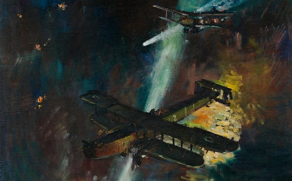 The Artist Who Witnessed the Beauty and Horror of WWI Aerial Combat