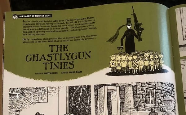 An Update of Edward Gorey's Classic Abecedarium for Dark Times