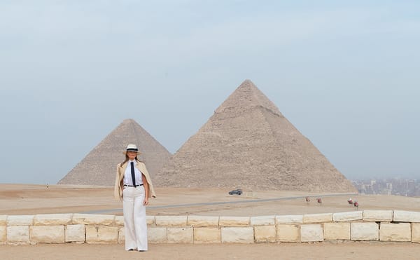 Melania Trump's Colonial Romp Through Egypt