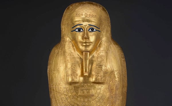 From the Ptolemaic Kingdom, a Gilded Coffin to Die For