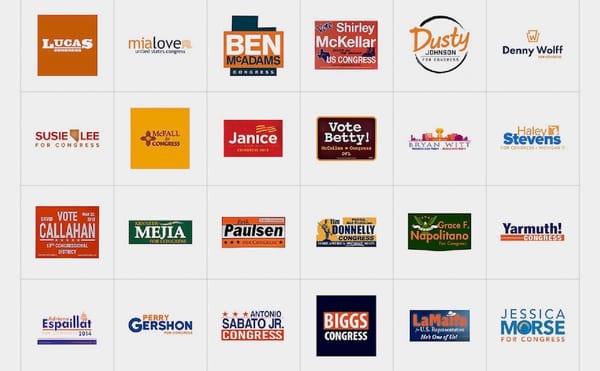 A Database of Campaign Logos Is a Window into Our Politics