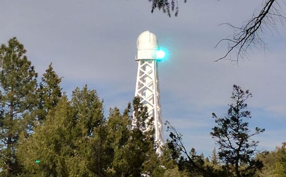 Giant Prisms Shine Their Multicolored Light on a Pasadena Park