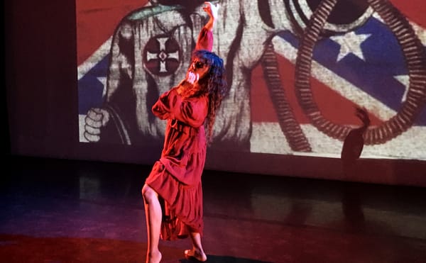 In a Santa Monica Parking Lot, Performance Artists Air Their Grievances