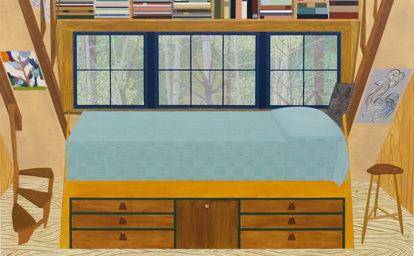 Becky Suss Paints Wharton Escherick’s Dream-Like Home and Studio