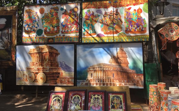 Once a Year, Hundreds of Artists from Around India Gather on One Street to Sell Work