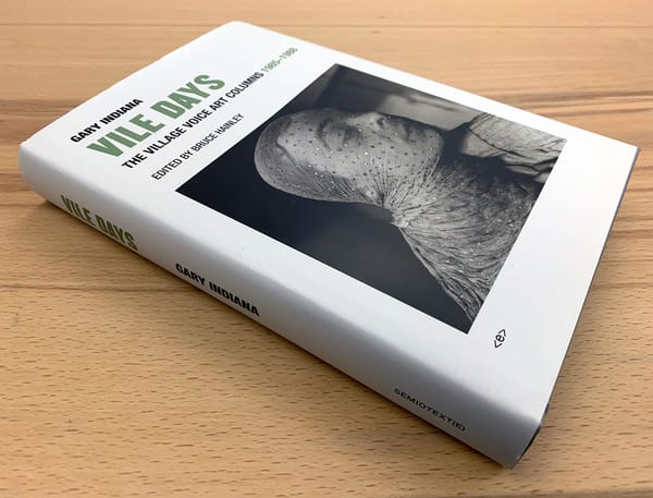 Gary Indiana's Helter-Skelter Prose Experiments