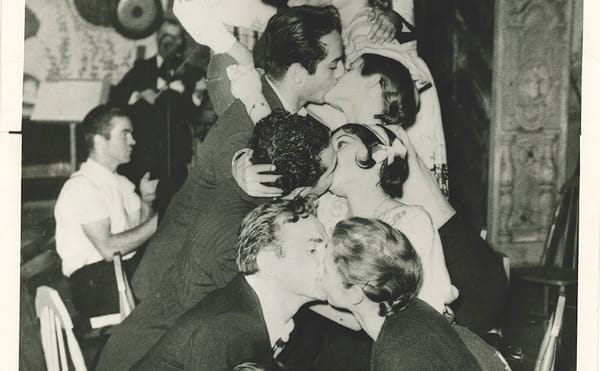 A Book Traces the Evolution of Smooching for the Camera