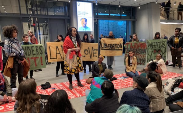 Week 2 of Whitney Protests: Freedom Songs for the Unliberated