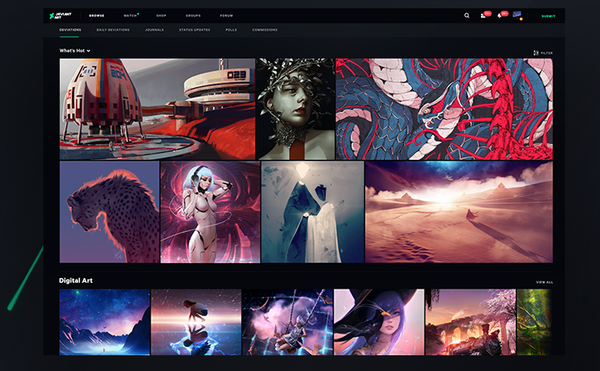 DeviantArt Relaunches, Hoping to Foster Digital Creative Communities