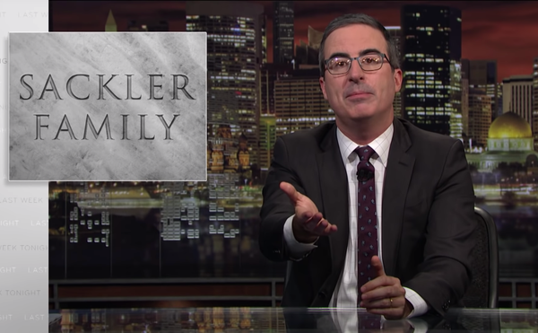 In a Satirical Segment About the Opioid Epidemic, John Oliver Calls Out the Sackler Family