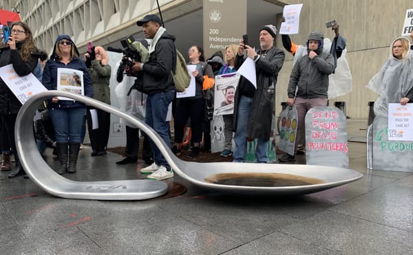 Artists and Drug Policy Activists Protest FDA’s Role in Opioid Crisis