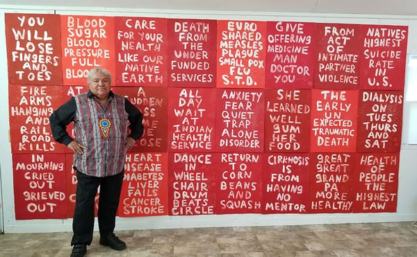 The Spirits that Haunt the Words of Edgar Heap of Birds