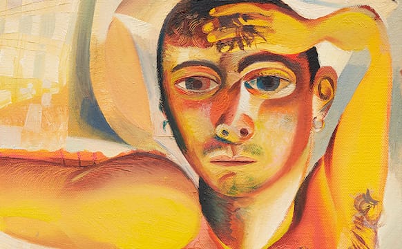 Paintings of Friends and Lovers Whose Inner Lives Glow Around Them