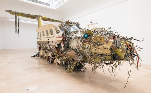 An Inside-Out Airplane Visualizes Poland's Political Divisions