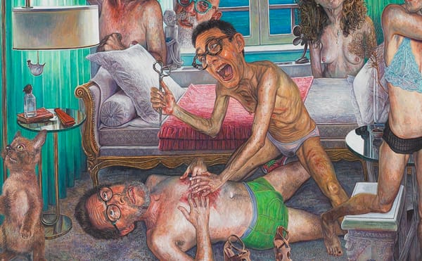 Mark Greenwold Looks in the Mirror and Does Not Flinch