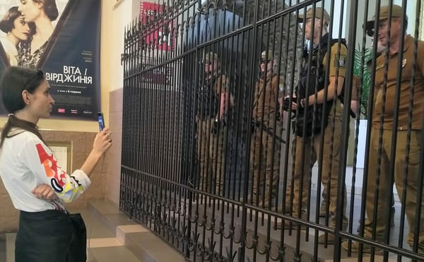 Violent Clashes Erupted at One of Kyiv's Oldest Cinemas