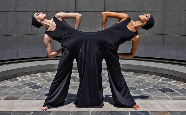 Conjoined Costumes and “Antler-Locked Combat” Reflect the Fashion of the '70s