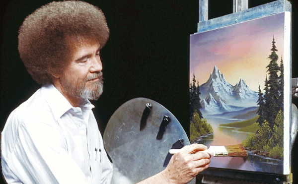 The Charming Landscapes of Bob Ross Get a Solo Exhibition