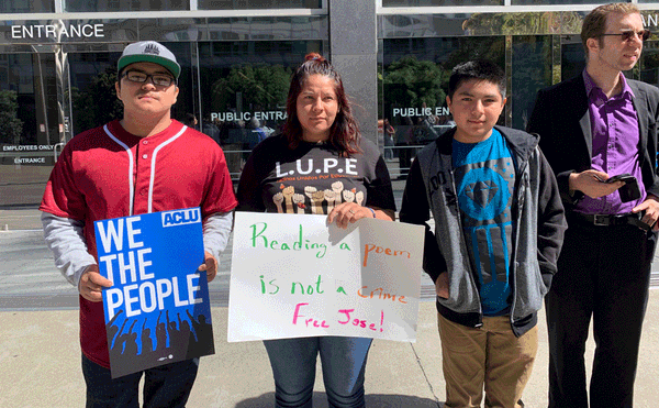 ACLU Says Activist Was Detained After Reciting Poem Against US Immigration Policy