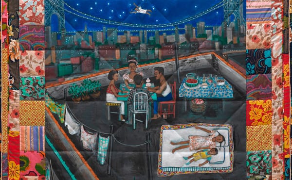 Faith Ringgold's Painted and Sewn Survey of United States History