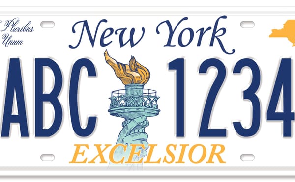 One of These Designs Will Unfortunately Be the Next New York License Plate