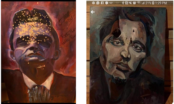 Artist Sues Country Rapper Who Shot Paintings With Assault Rifle