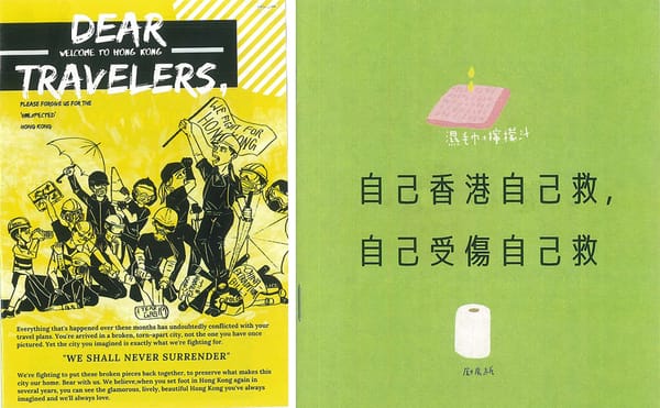 In Hong Kong, Protestors Are Using Zines to Get Their Messages Out