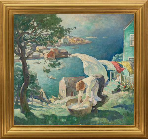 See 12 Major Paintings From N.C. Wyeth at Menconi + Schoelkopf