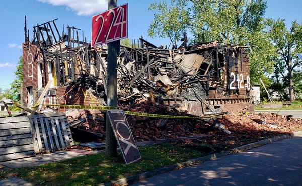 An Outdoor Art Project in Detroit Burns in Arson Attack, Again
