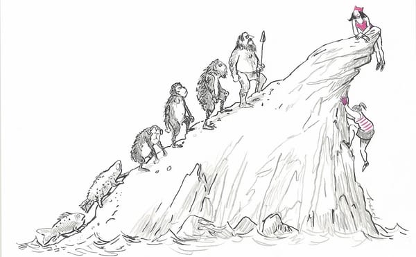 A Feminist British Illustrator Who Satirized the British Middle Class