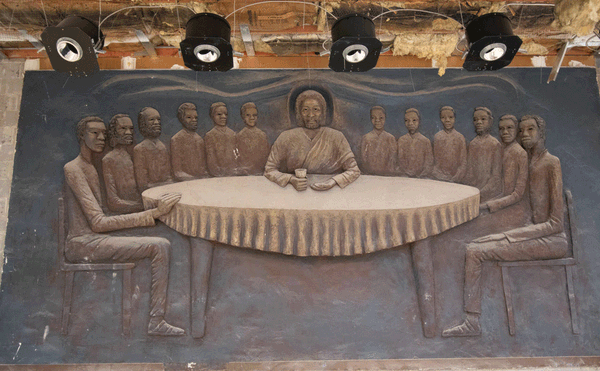 A "Last Supper" Recreated With DC Locals Has Been Hidden in Former Church's Walls