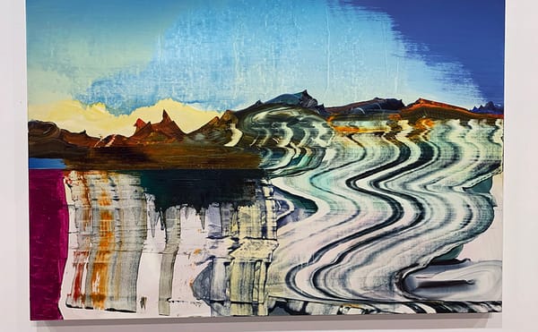 Garden-Hose Sculptures, Seductive Landscapes, and More Brighten a Rainy Night on the Lower East Side