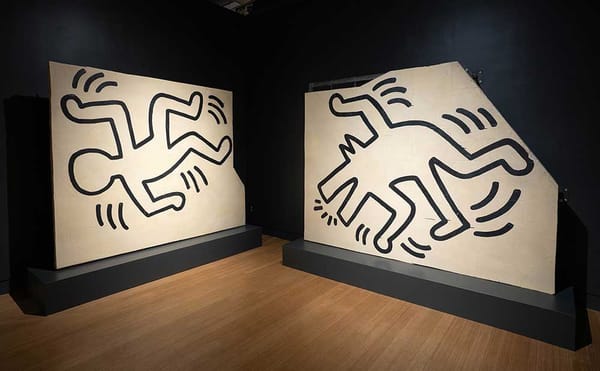 First Keith Haring Mural to Go to Auction Fetches $3.8M at Bonhams