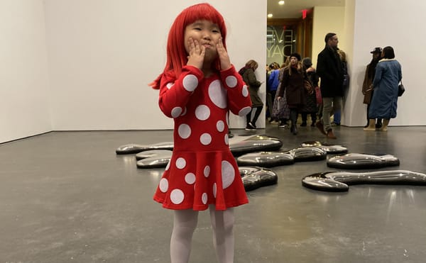 Week in Review: Jeff Koons's "Bouquet of Tulips," Guerrilla Girls Target MoMA Trustees