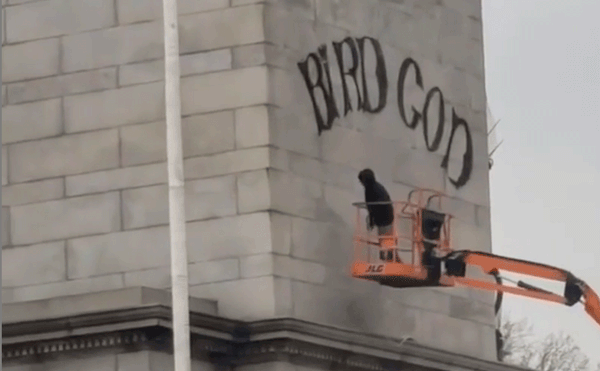 "Bird God " Tagger: My Great-Great-Grandfather Told Me To Do it