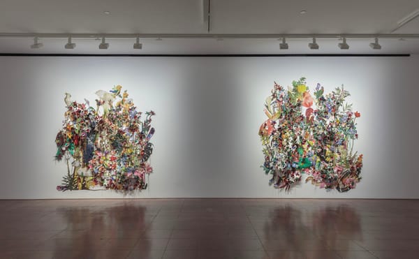 Ebony G. Patterson Transforms the Gallery Into a Garden