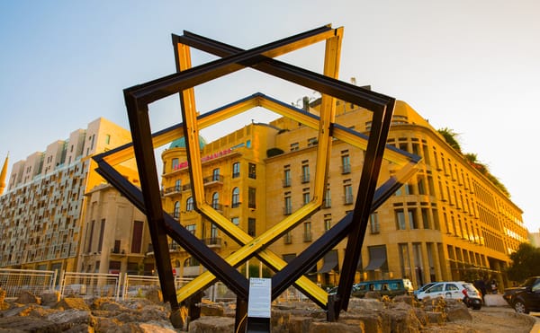 Sculpture in Beirut Removed for Its Reputed Resemblance to Star of David
