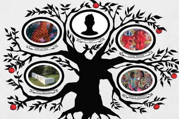 Ebony G. Patterson, Jill Downen, Lavar Munroe, and Adrian Cox Earned MFAs From WashU. You Could, Too.