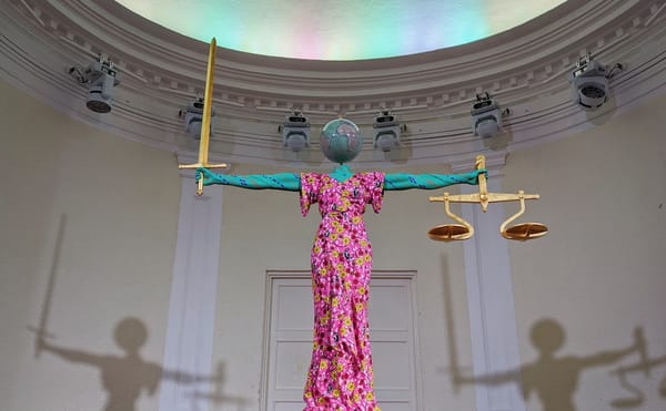 Yinka Shonibare's Lady Justice Transcends Geography