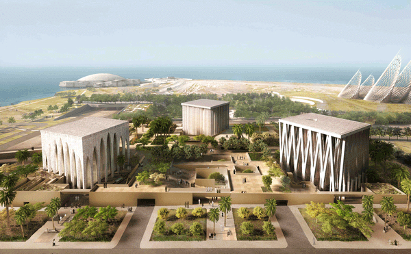 Adjaye Associates Is Building a Mosque, a Church, and a Synagogue in Abu Dhabi