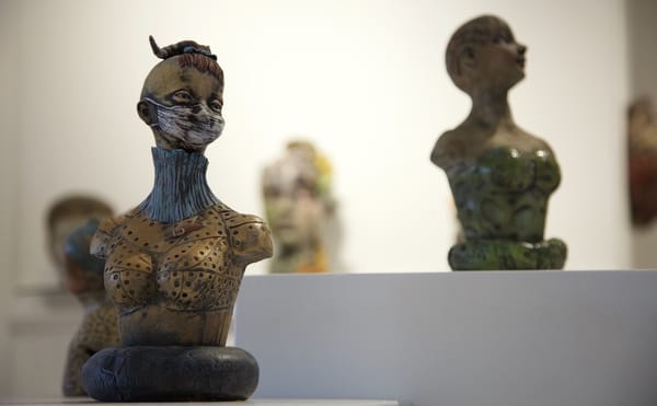 In Las Vegas, an Artist's Neon-Tinged Compositions Riff on Social Media Aesthetics