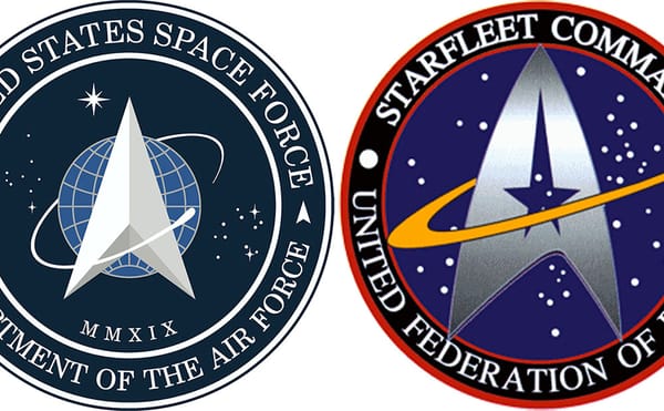 New US Space Force Logo Looks a Lot Like Star Trek's Starfleet Logo