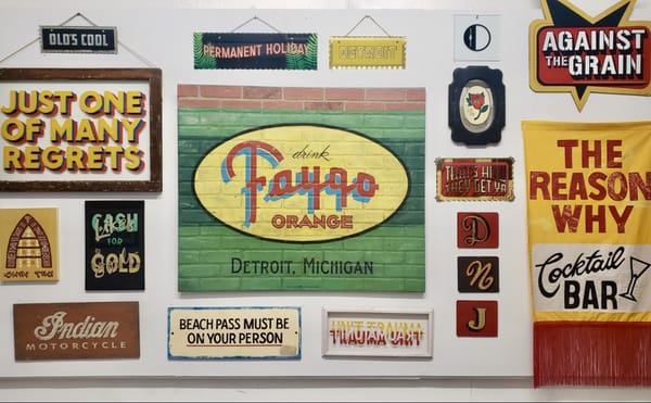 A Window Into Detroit's Rich History of Hand-painted Advertisements and Signs